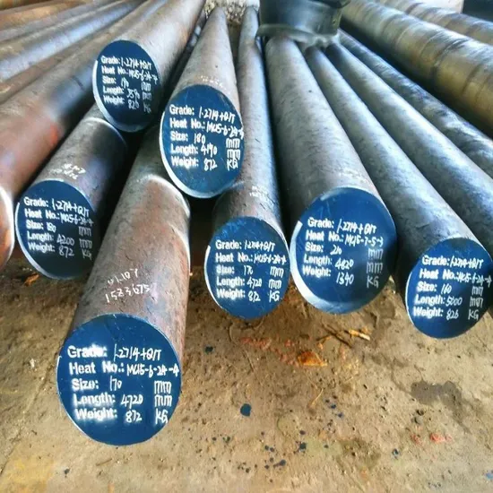 Hot Rolled Alloy Steel Plates / Hot Forged Tool Steel Rounds / in Black /Turning/ Milling 4Cr5MoSiV1/1.2344/H13/SKD61